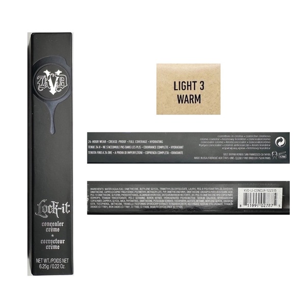 KAT VON D Lock-It Concealer LIGHT 3 WARM - Picture 5 of 5